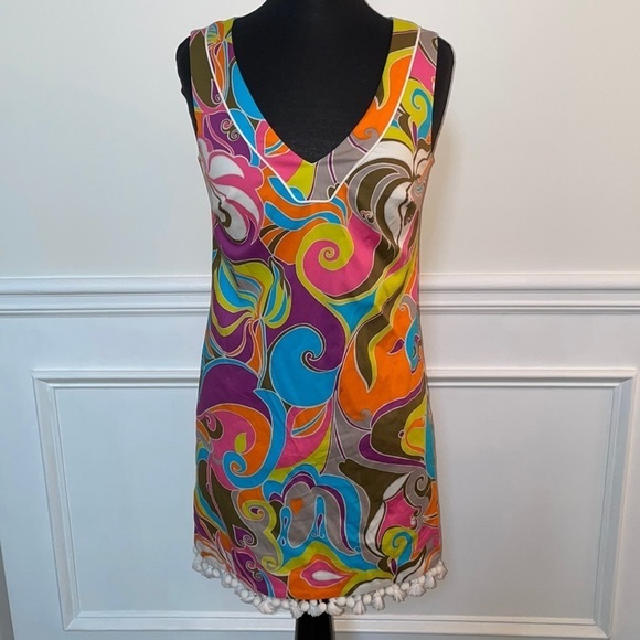 Trina Turk colorful dress size - 2 - Picture 1 of 4